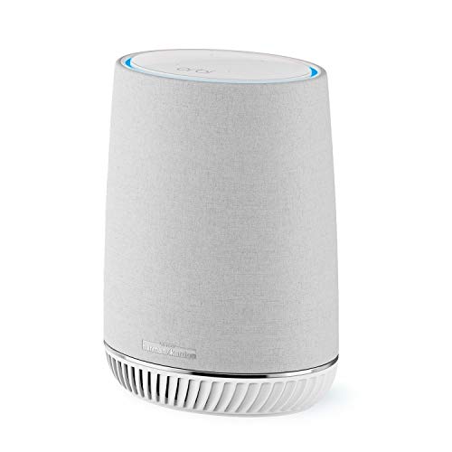 Netgear 具有内置Amazon Alexa（RBS40V）的Orbi语音智能扬声器和WiFi网状扩展器，可与任何WiFi路由器一起使用