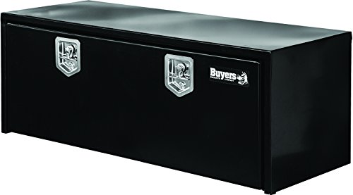 Buyers Products - 1702310 黑钢车身底部卡车箱带 T 形手柄锁（18x18x48 英寸）