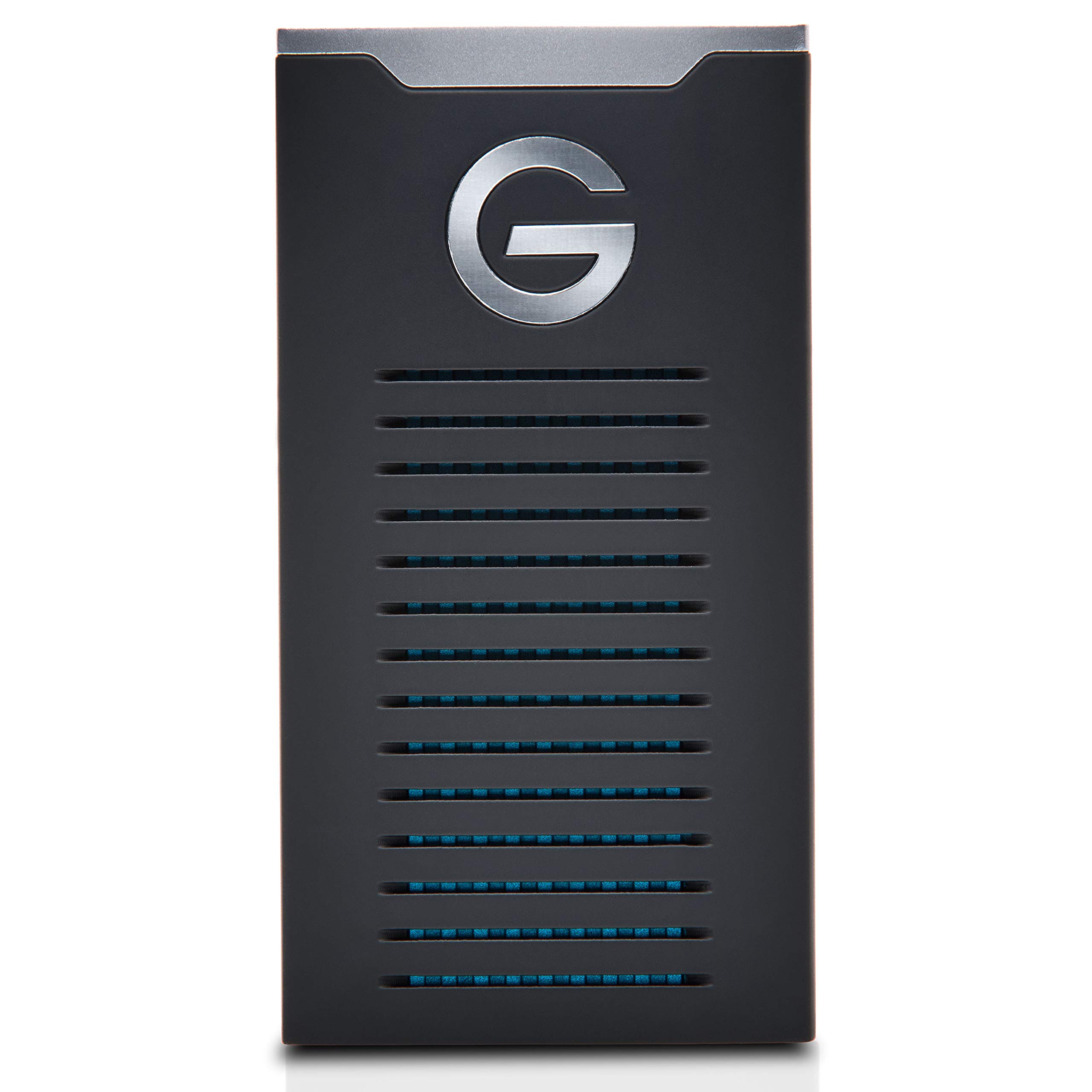 G-Technology 2TB G-DRIVE 移动 SSD 耐用便携式外部存储 - USB-C（USB 3.1 Gen 2） - 0G06054