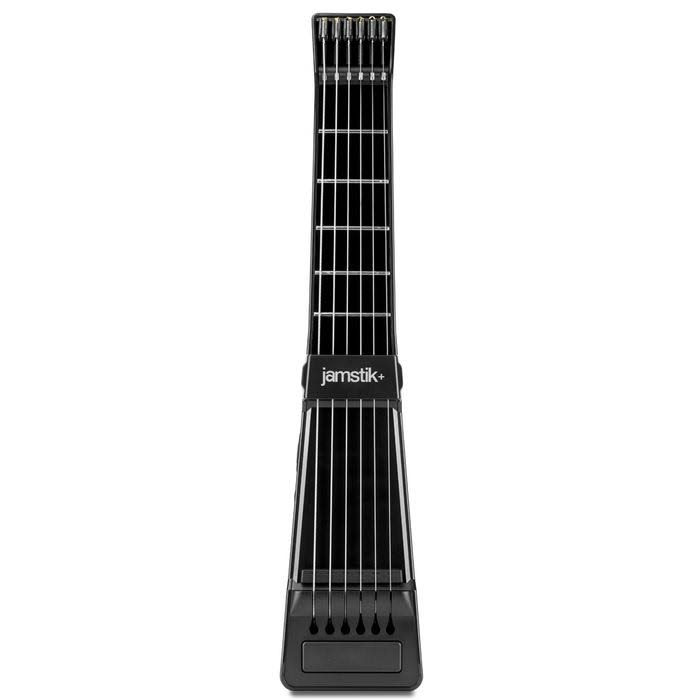 Zivix Jamstik+ Black 便携式应用程序支持 MIDI 电吉他，适合初学者和音乐创作者，兼容 iOS、Android 和 Mac，具有蓝牙连接，由（经过认证的翻新）提供支持