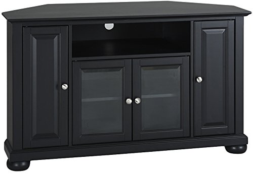 Crosley Furniture LaFayette 48 英寸转角电视柜 - 黑色