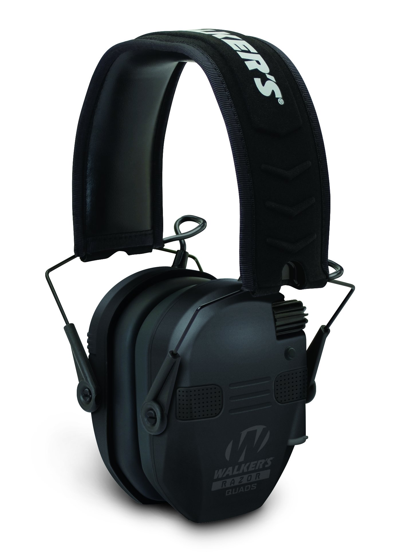 Walker's Razor Quad 电子耳罩 - 4 个麦克风 360 度声音捕捉