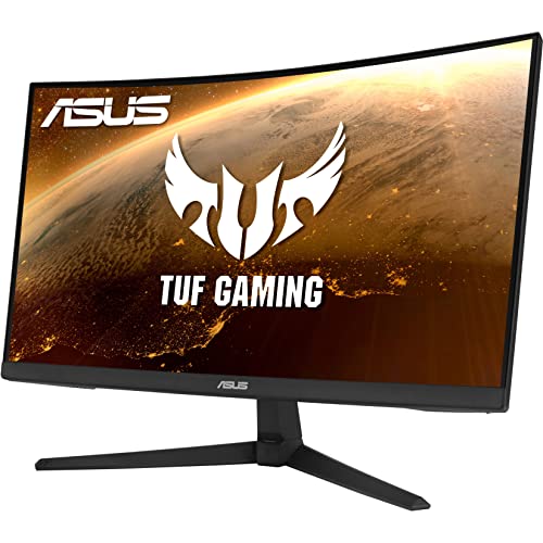 Asus TUF Gaming 23.8 1080P 曲面游戏显示器 (VG24VQ1B) - 全高清、165...