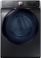 Samsung 黑色不锈钢燃气蒸汽干燥机