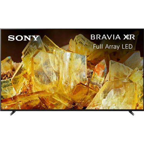 Sony 85 Inch 4K Ultra HD TV X90L Series: BRAVIA XR Full Array LED Smart Google TV with Dolby Vision HDR and Exclusive Features for The Playstation® 5 XR85X90L- Latest Model,Black