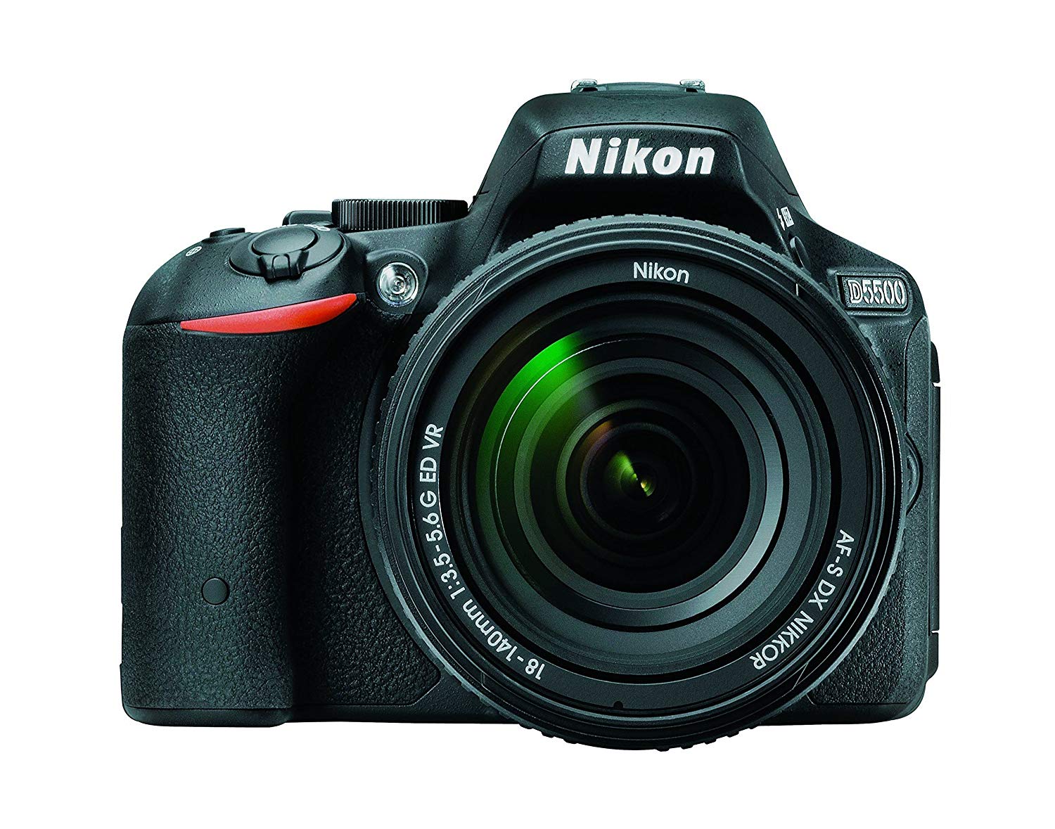 Nikon D5500 DX格式数码单反，带18-140mm VR套件（黑色）