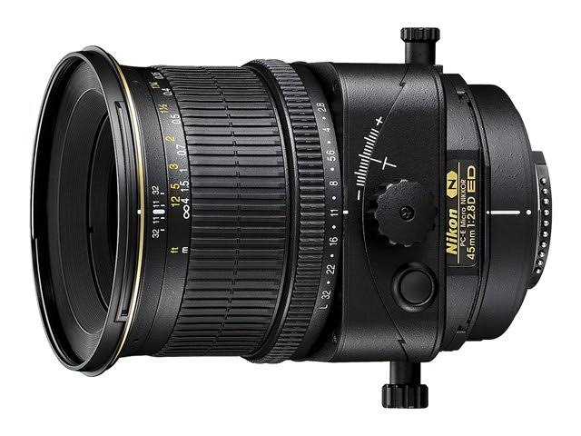 Nikon 2174 PC-E微型尼克尔45mm f / 2.8D ED倾斜移位镜头，用于单反相机...