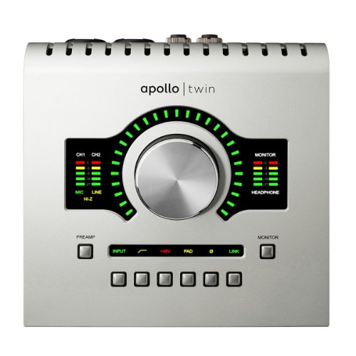 Universal Audio 具有实时 UAD DUO 处理的 Apollo Twin USB 高分辨率 U...