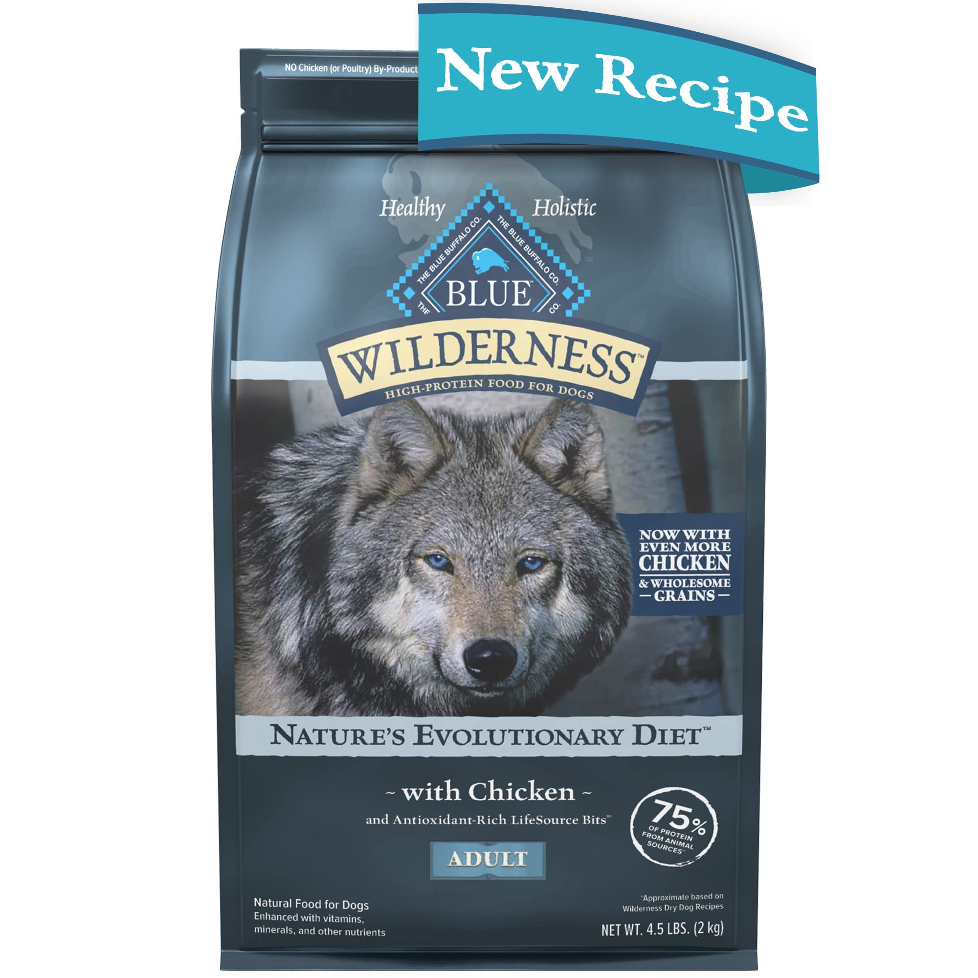 Blue Buffalo Wilderness High Protein Natural Adult Dry ...