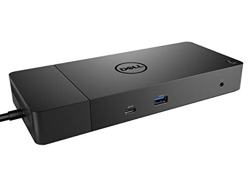 Dell WD19 130W 扩展坞（具有 90W 功率输出）USB-C、HDMI、双 DisplayPort，黑色