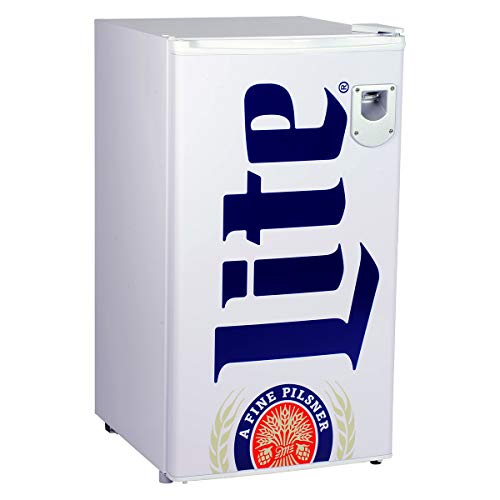 Koolatron Miller Lite 紧凑型冰箱，带冷冻室和开瓶器，90 升/95 夸脱 3.2 立方英...