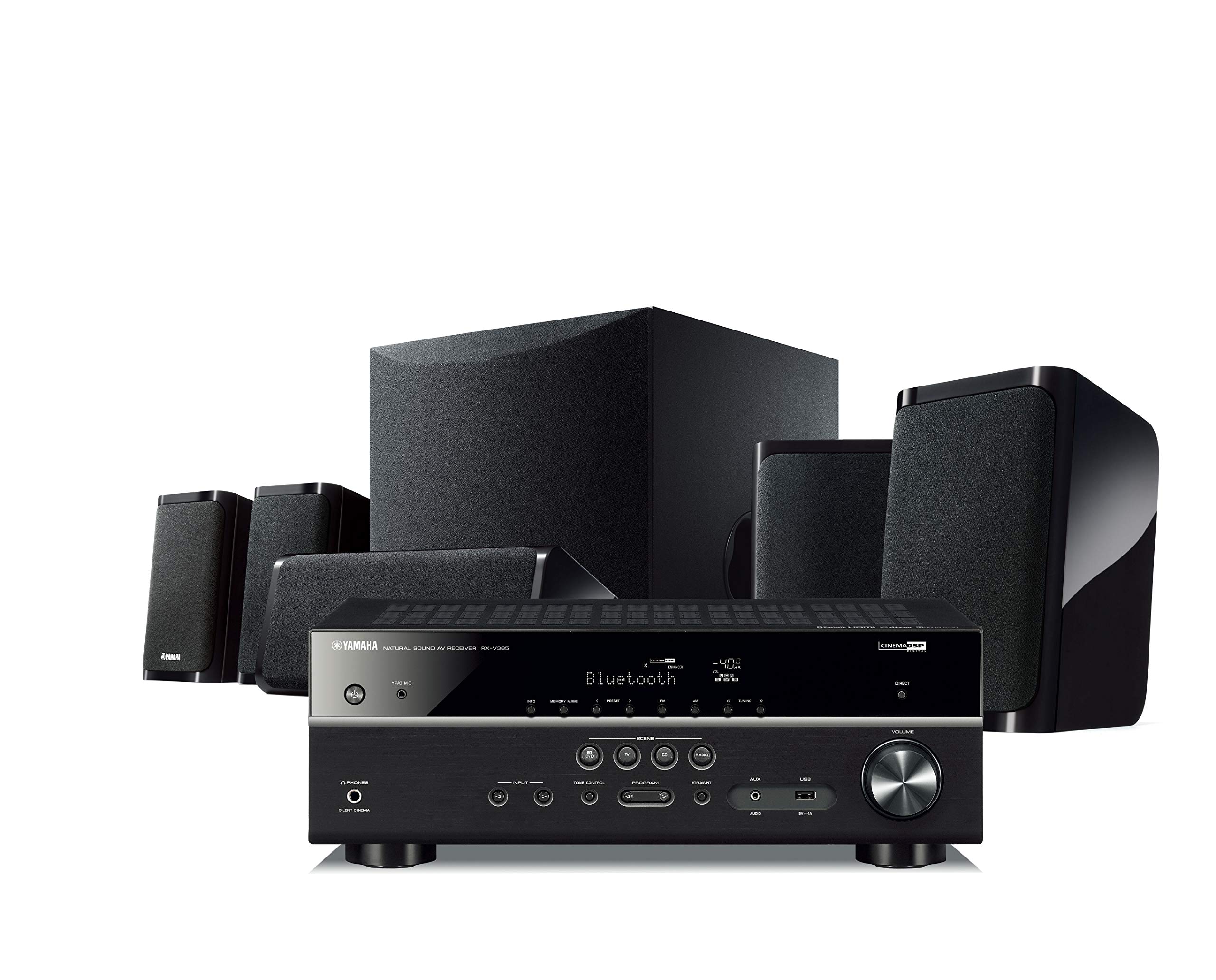Yamaha Audio YHT-4950U 4K超高清5.1声道家庭影院系统带蓝牙