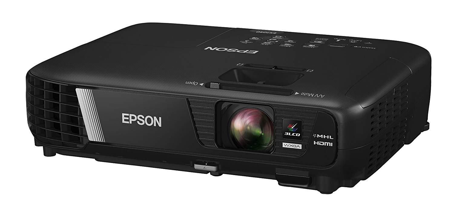 Epson EX7240 Pro WXGA 3LCD投影仪Pro无线，3200流明色彩亮度