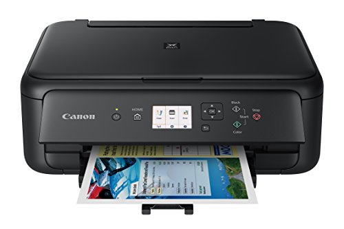 Canon TS5120具有扫描仪和复印机的无线多合一打印机：移动和平板打印，兼容Airprint（TM）和Google Cloud Print，黑色