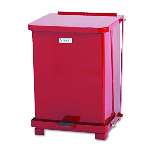 Rubbermaid Commercial Products Rubbermaid Commercial Defenders 踏上式垃圾桶带塑料内衬