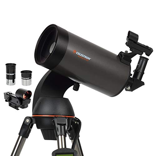 Celestron - NexStar 127SLT 计算机化望远镜 - 紧凑便携 - Maksutov-Cassegrain 光学设计 - SkyAlign 技术 - 计算机化手动控制 - 127mm 光圈