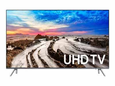 Samsung 电子UN55MU8000 55英寸4K超高清智能LED电视（2017年型号）