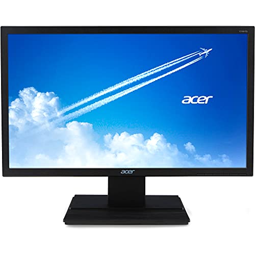 Acer V246HQL 23.6 英寸全高清 LED 液晶显示器 - 16:9 - 黑色 - 垂直对齐 (VA) - 1920 x 1080-1670 万色 - 250 Nit - 5 ms GTG - 60 Hz 刷新率 - HDMI - VGA
