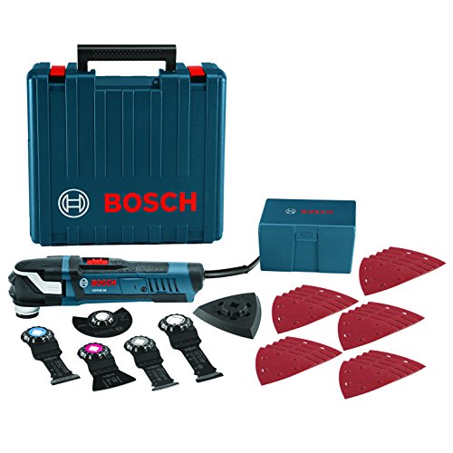 Bosch 电动工具摆动锯-GOP40-30C-StarlockPlus 4.0 Amp摆动多功能工具套件摆动工具套件具有无接触式刀片更换系统