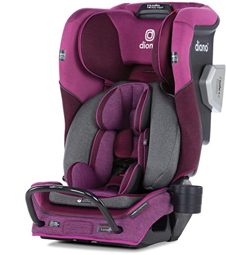 Diono 2020 Radian 3QXT闩锁，多合一可转换汽车座椅，紫色李子...