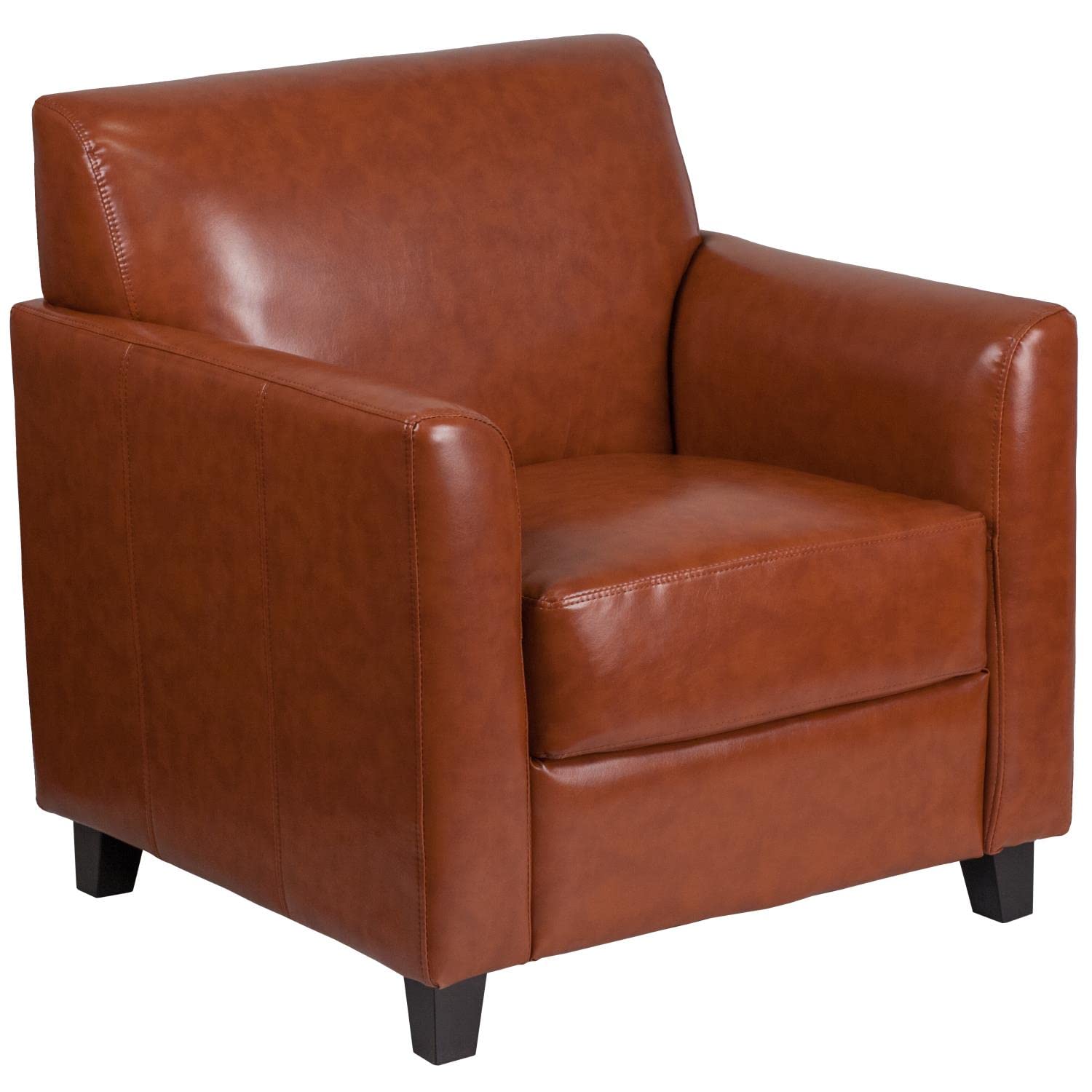 Flash Furniture HERCULES 外交官系列白兰地皮革软椅
