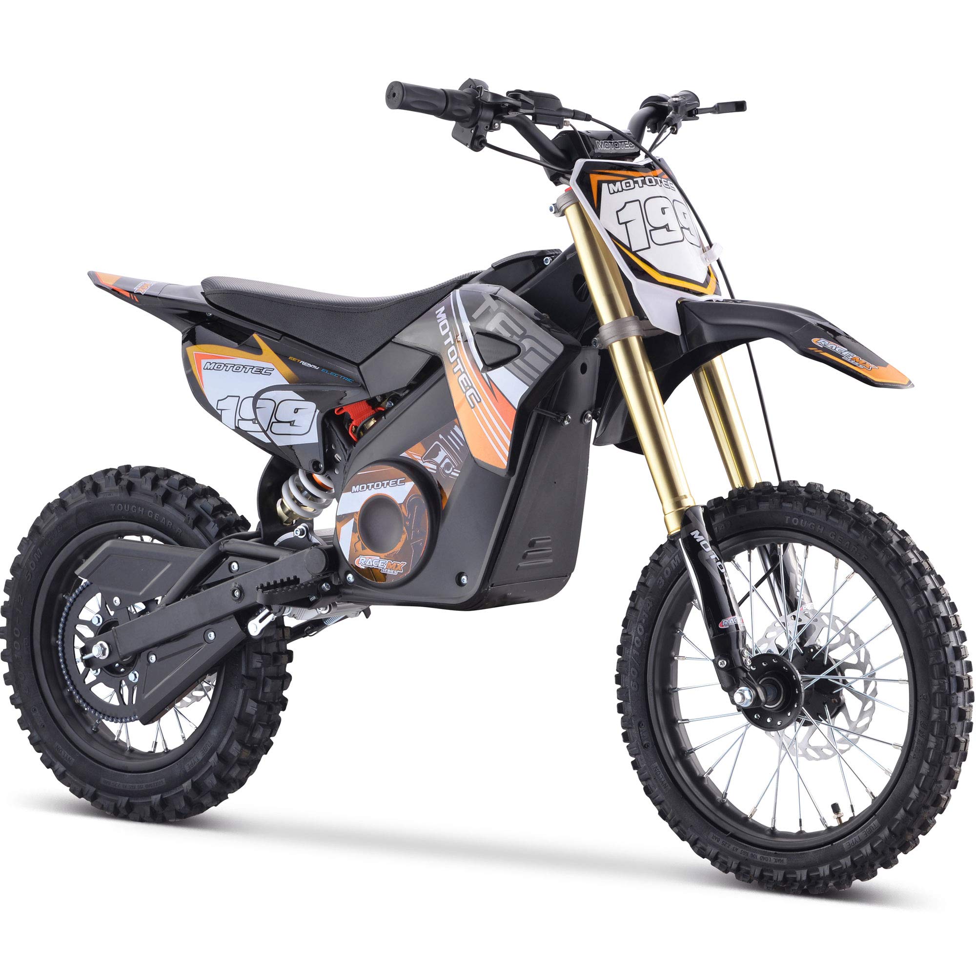 MotoTec 48v Pro Electric Dirt Bike 1600w Lithium...