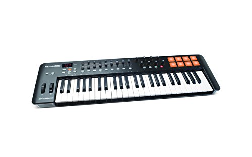 M-Audio M音频氧气49 IV | 具有8个触发板的49键USB / MIDI键盘和全套生产/性能就绪控件