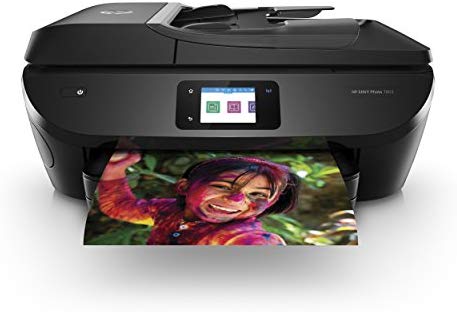 HP 具有无线打印功能的 ENVY Photo 7855多合一照片打印机，即时墨水就绪（K7R96A）