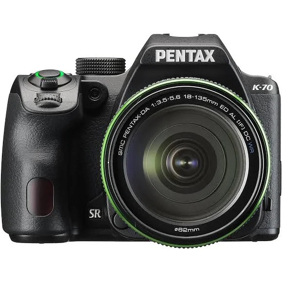 Pentax 宾得K-70全天候Wi-Fi数码单反相机和18-55mm AL WR镜头