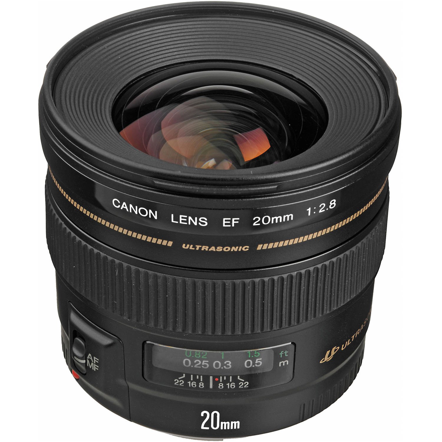 Canon 佳能EF 20mm F / 2.8 USM广角定焦镜头