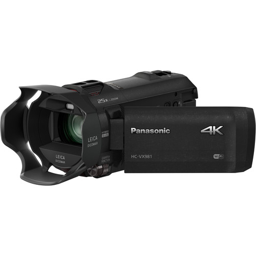 Panasonic 松下HC-VX981 Wi-Fi 4K超高清摄像机摄录机