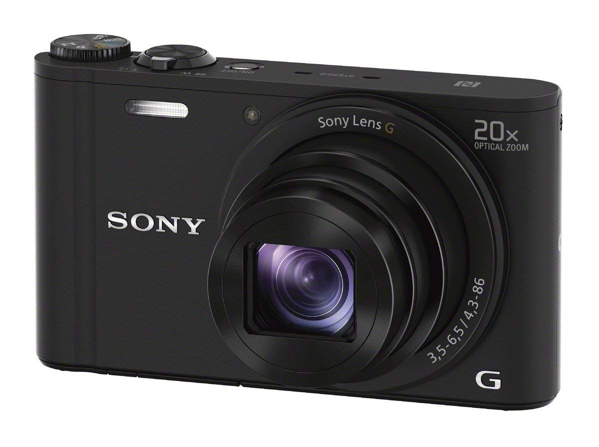 Sony 索尼Cyber​​-shot DSC-WX350数码傻瓜相机，黑色