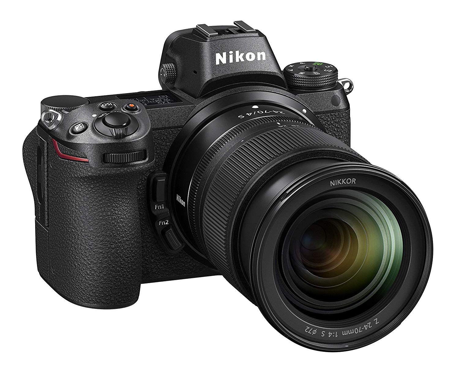 Nikon 尼康Z7 FX格式无反光镜相机，带尼克尔Z 24-70mm f / 4 S镜头
