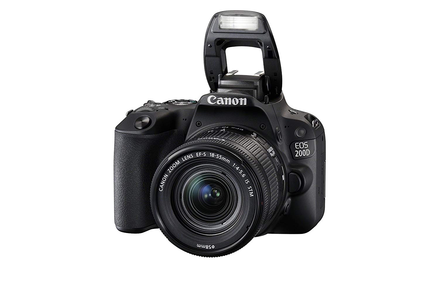 Canon 佳能EOS Rebel SL2 DSLR与EF-S 18-55mm F / 4-5.6镜头套装
