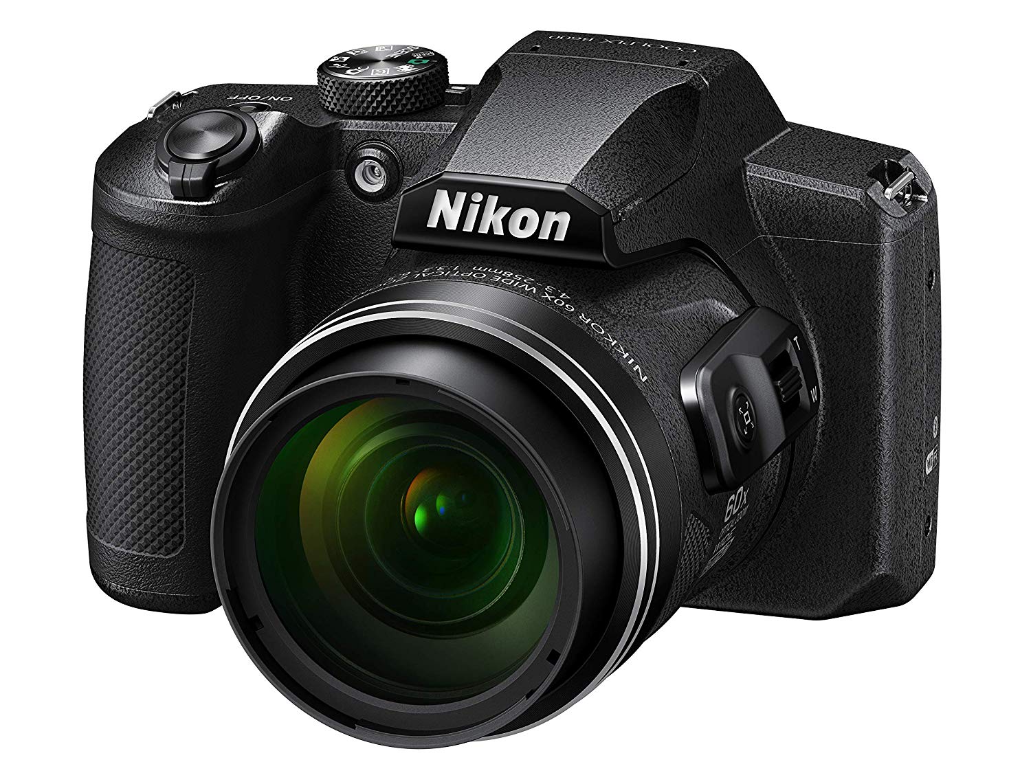Nikon 尼康COOLPIX B600 16MP袖珍数码傻瓜相机，60倍光学变焦，黑色...