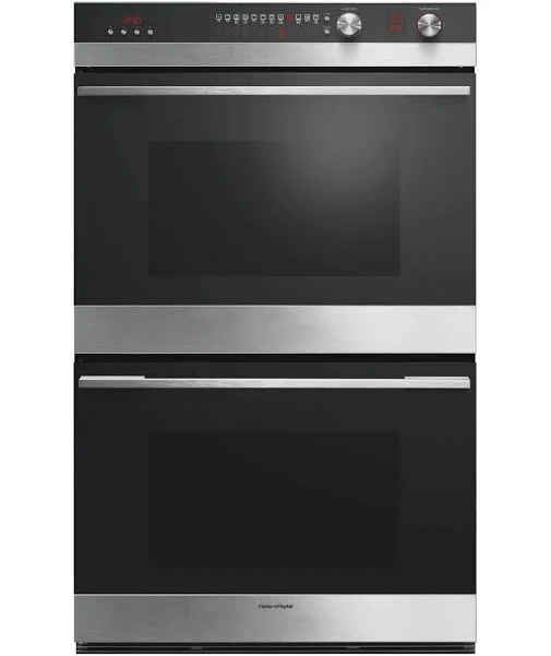 Fisher and Paykel Fisher Paykel OB30DDEPX2铂金30英寸不锈钢电双层烤箱
